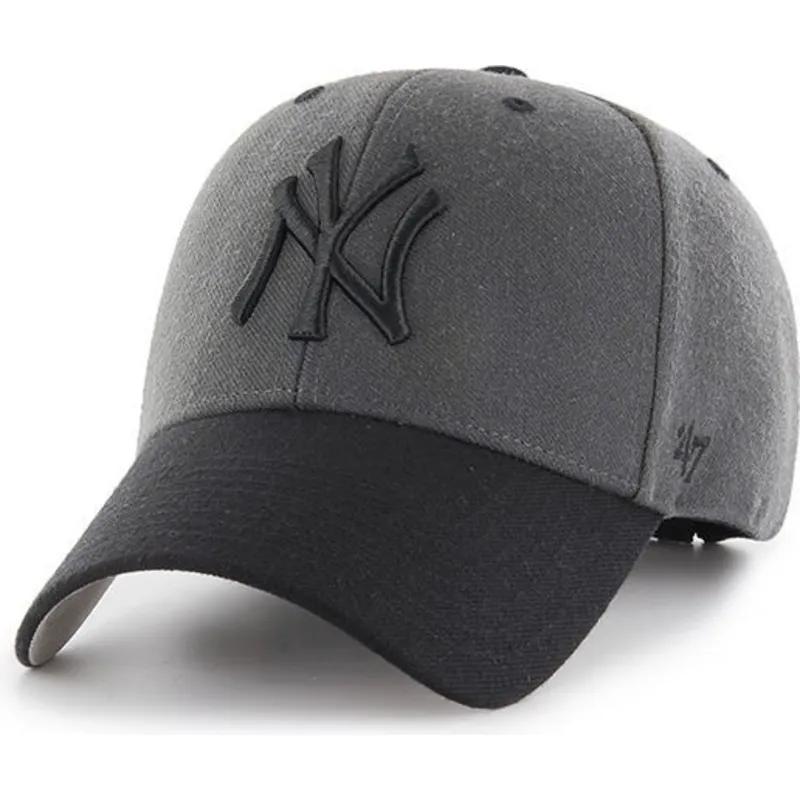 kapa-zaobljena-crna-podesiv-new-york-yankees-mlb-47-brand