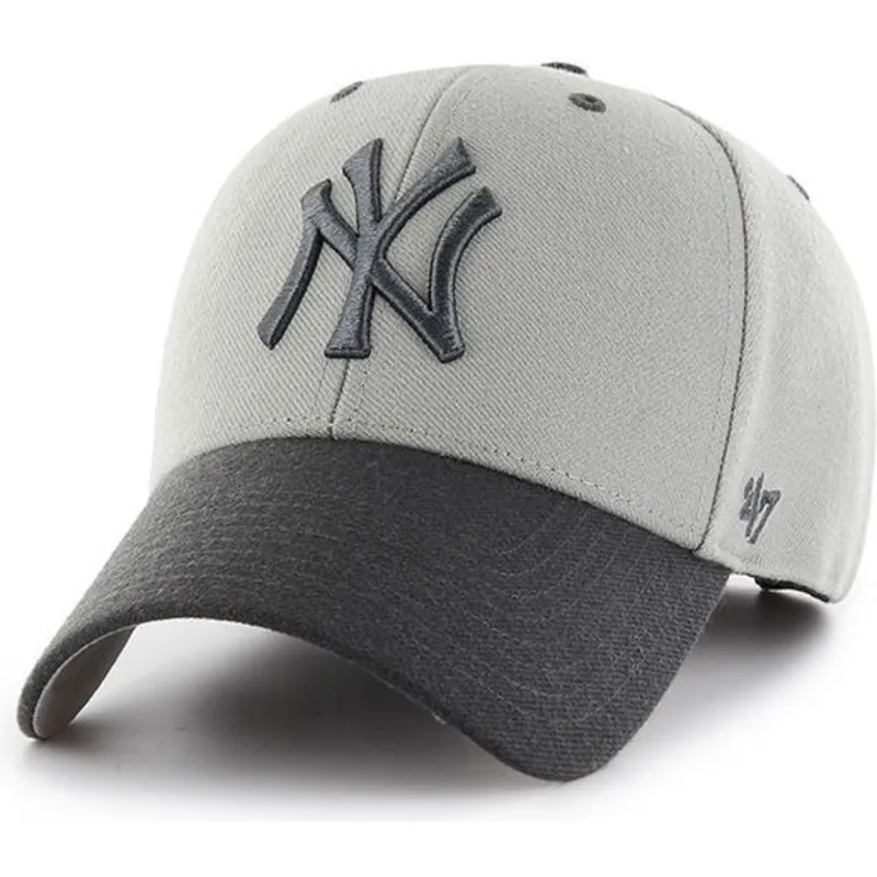 kapa-zaobljena-siva-podesiv-new-york-yankees-mlb-47-brand kapa-zaobljena-siva-podesiv-new-york-yankees-mlb-47-brand