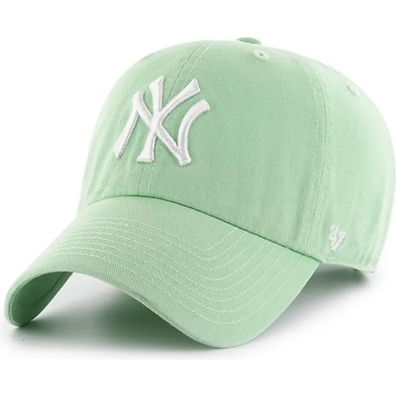 kapa-zaobljena-zelena-podesiv-new-york-yankees-mlb-47-brand