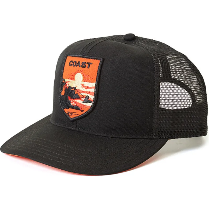 kapa-zaobljena-crna-snapback-coast-out-the-farm-goorin-bros