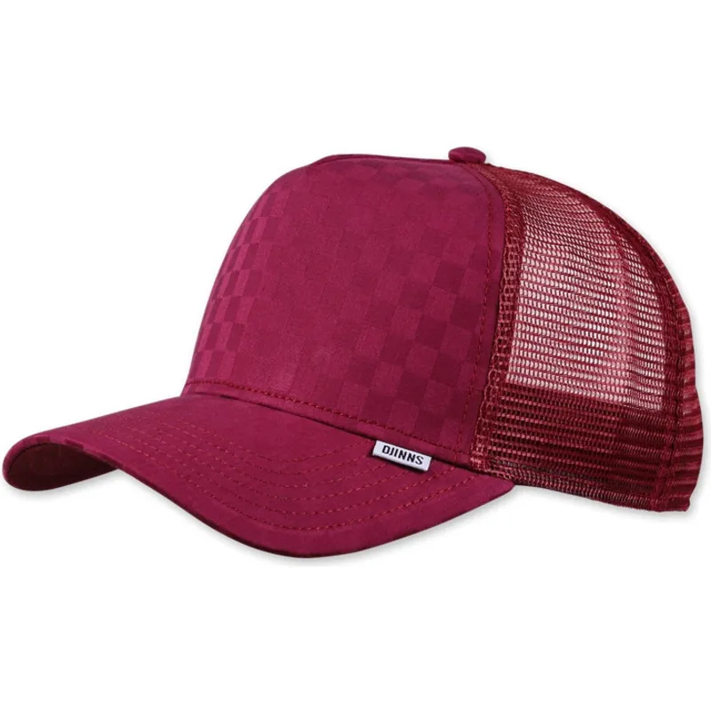 kapa-zaobljena-crvena-snapback-a-cuadros-tie-check-djinns