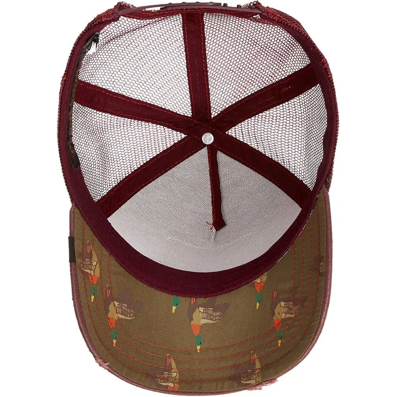 kapa-zaobljena-crvena-snapback-vino-the-the-farm-goorin-bros