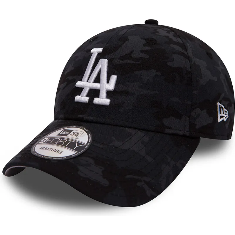 cap-zaobljena-camouflage-adjustable-strap-negro-team-9forty-los-angeles-dodgers-mlb-new-era