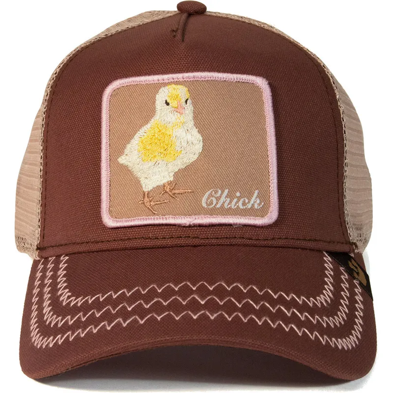 kapa-zaobljena-smeda-snapback-chicky-boom-the-farm-goorin-bros kapa-zaobljena-smeda-snapback-chicky-boom-the-farm-goorin-bros