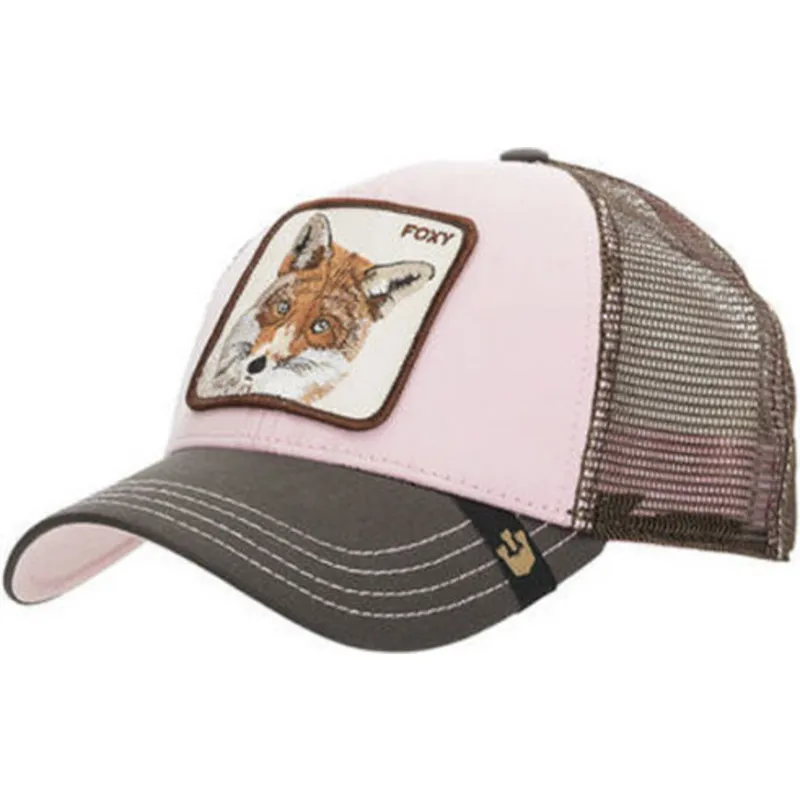 kapa-zaobljena-ruzicasta-snapback-foxy-baby-the-farm-goorin-bros