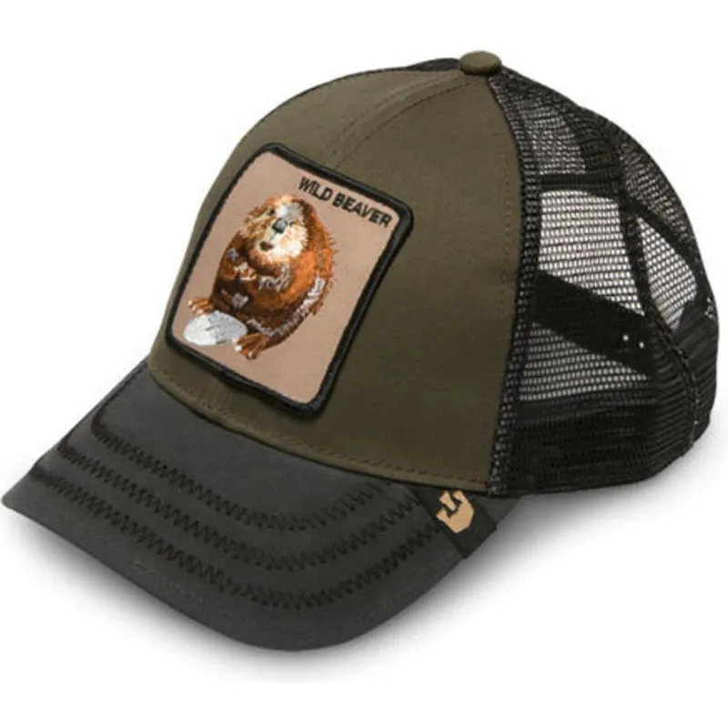 kapa-zaobljena-zelena-snapback-wild-beaver-the-farm-goorin-bros