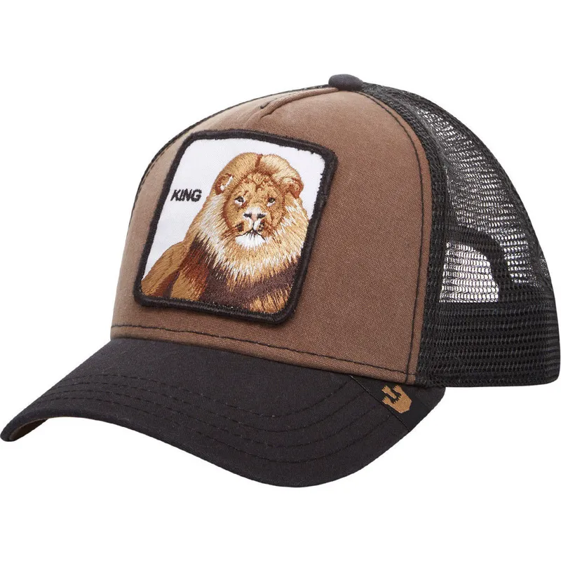 kapa-zaobljena-smeda-snapback-king-the-farm-goorin-bros