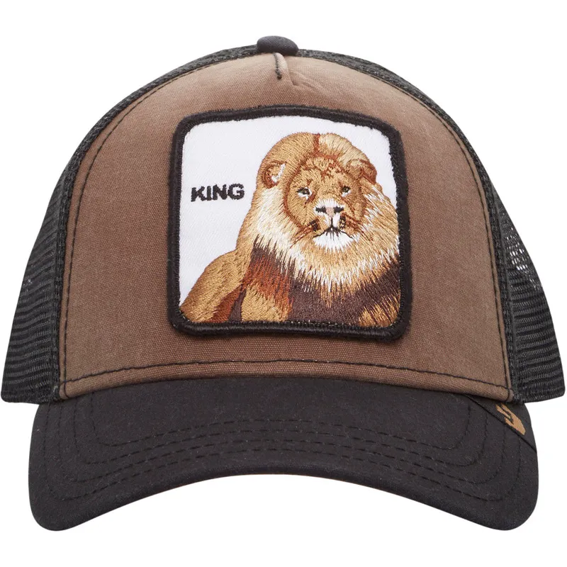 kapa-zaobljena-smeda-snapback-king-the-farm-goorin-bros