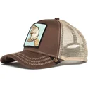 kapa-zaobljena-smeda-snapback-beaver-the-farm-goorin-bros