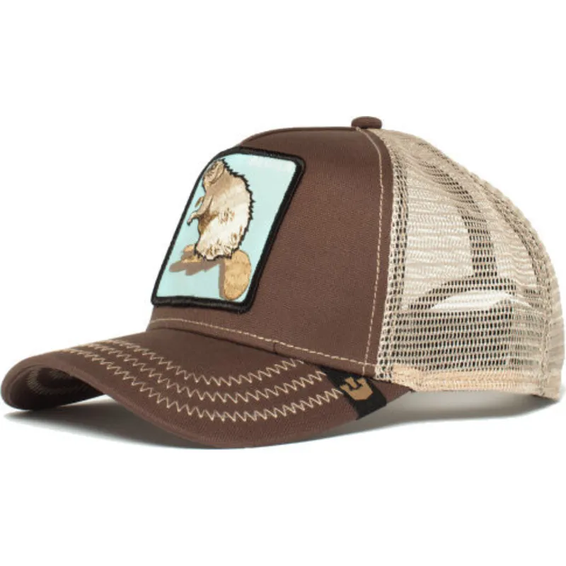 kapa-zaobljena-smeda-snapback-beaver-the-farm-goorin-bros kapa-zaobljena-smeda-snapback-beaver-the-farm-goorin-bros