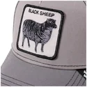 kapa-zaobljena-siva-snapback-shades-of-black-the-farm-goorin-bros