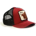kape-zaobljena-crvena-snapback-toro-bull-the-farm-de-goorin-bros
