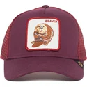 kapa-zaobljena-crvena-snapback-two-beavers-the-farm-goorin-bros