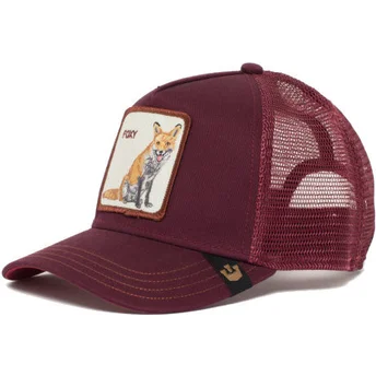 kapa-zaobljena-crvena-snapback-foxy-mama-the-farm-goorin-bros