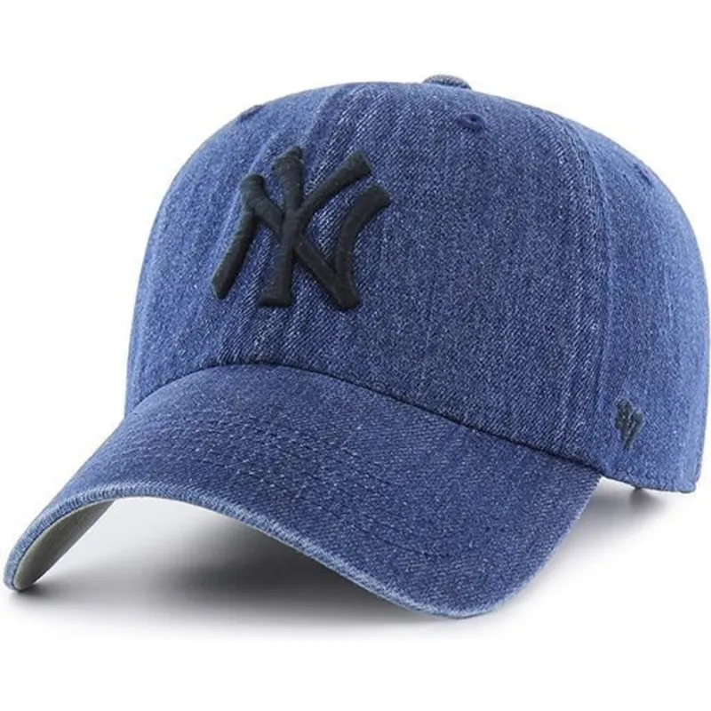 kapa-zaobljena-mornarsko-plava-podesiv-vaquero-new-york-yankees-mlb-47-brand