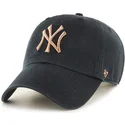 kapa-zaobljena-crna-podesiv-bronce-new-york-yankees-mlb-47-brand