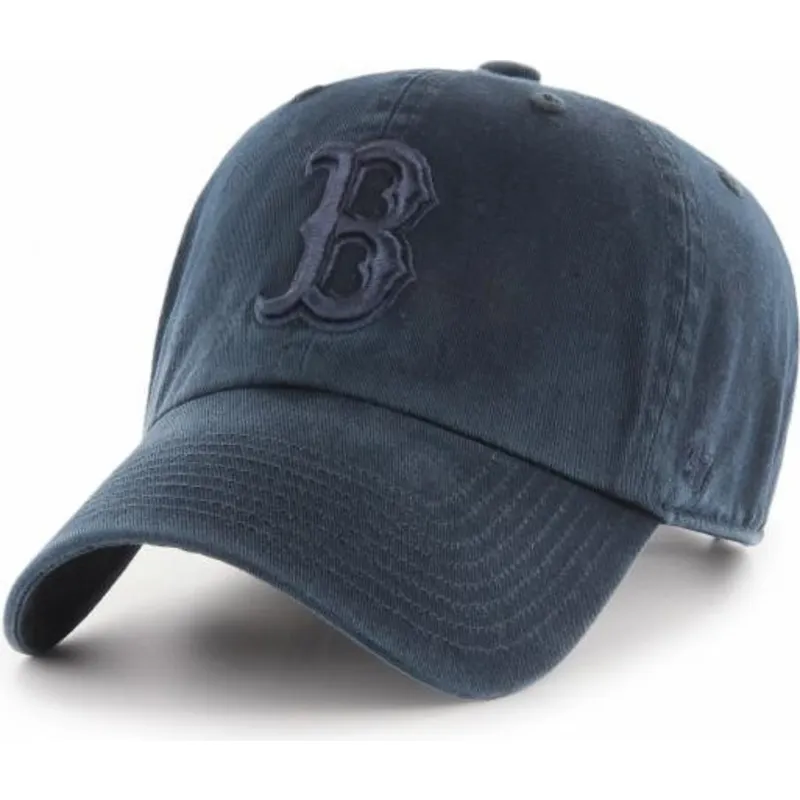 kapa-zaobljena-mornarsko-plava-podesiv-boston-red-sox-mlb-47-brand