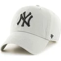 kapa-zaobljena-siva-podesiv-new-york-yankees-mlb-47-brand