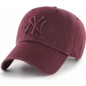 kapa-zaobljena-crvena-podesiv-new-york-yankees-mlb-47-brand