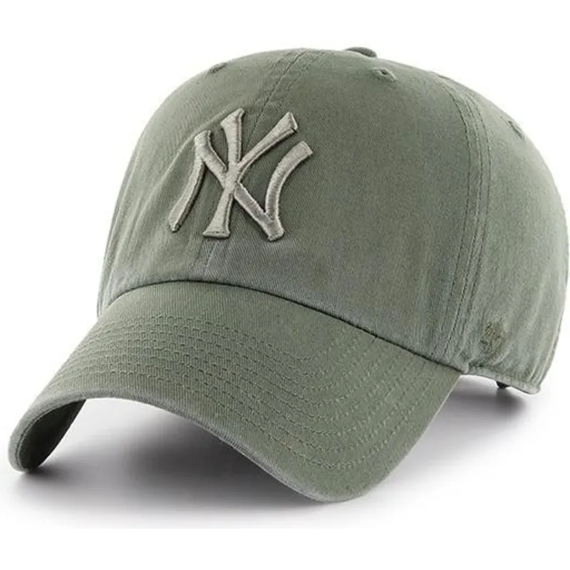 kapa-zaobljena-zelena-podesiv-new-york-yankees-mlb-47-brand