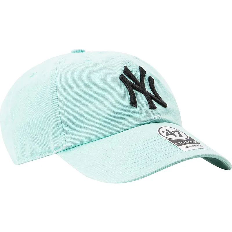 kapa-zaobljena-plava-podesiv-tiffany-new-york-yankees-mlb-47-brand