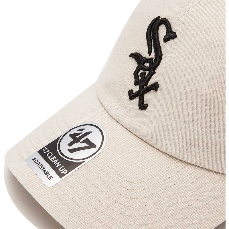 kapa-zaobljena-krem-podesiv-chicago-white-sox-mlb-47-brand