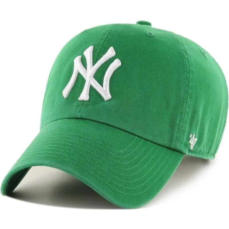 kapa-zaobljena-zelena-podesiv-new-york-yankees-mlb-47-brand