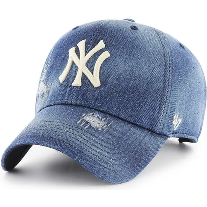 kapa-zaobljena-mornarsko-plava-podesiv-vaquero-new-york-yankees-mlb-47-brand