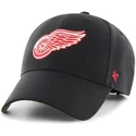 kapa-zaobljena-crna-podesiv-detroit-red-wings-nhl-47-brand