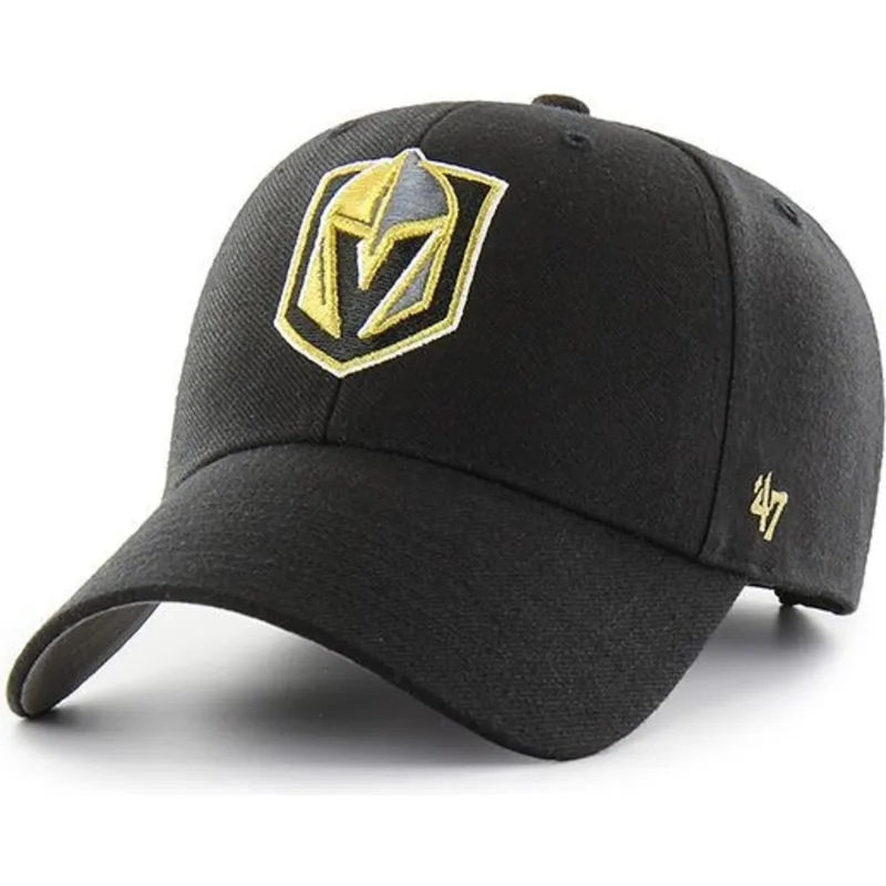 kapa-zaobljena-crna-podesiv-vegas-golden-knights-nhl-47-brand