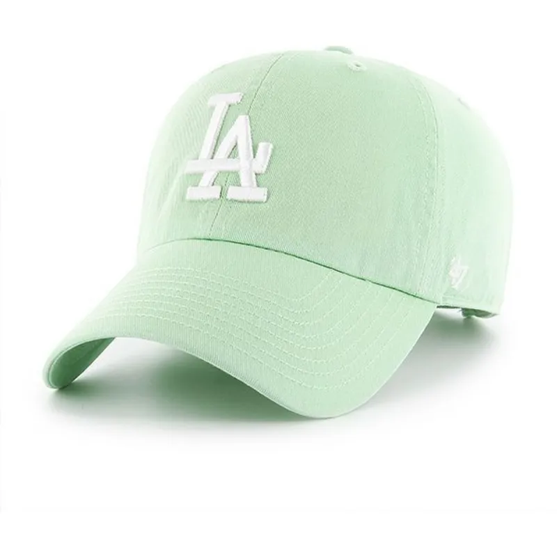 kapa-zaobljena-zelena-podesiv-los-angeles-dodgers-mlb-47-brand
