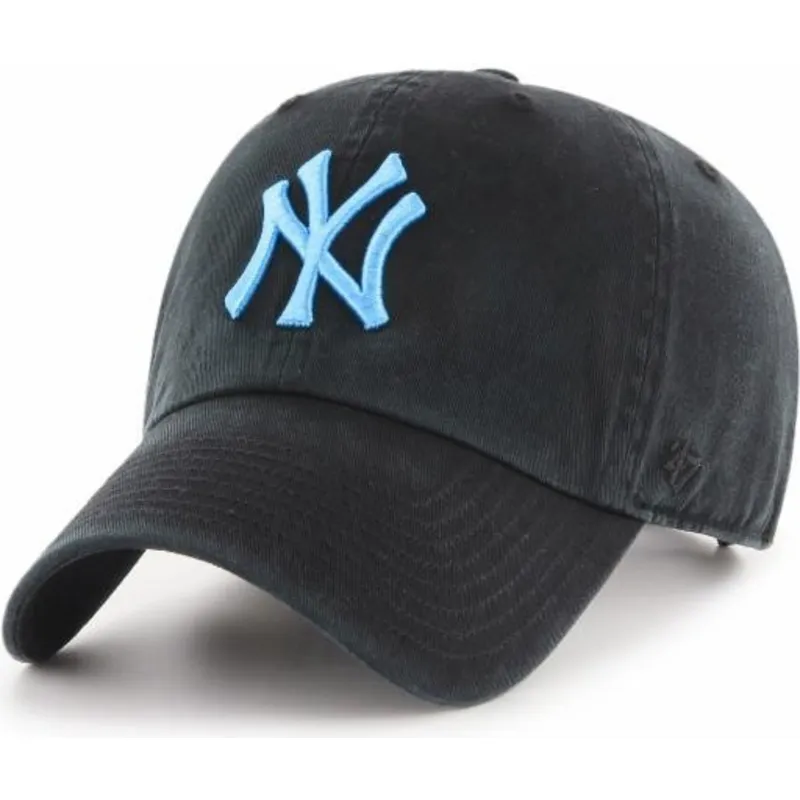 kapa-zaobljena-crna-podesiv-new-york-yankees-mlb-47-brand