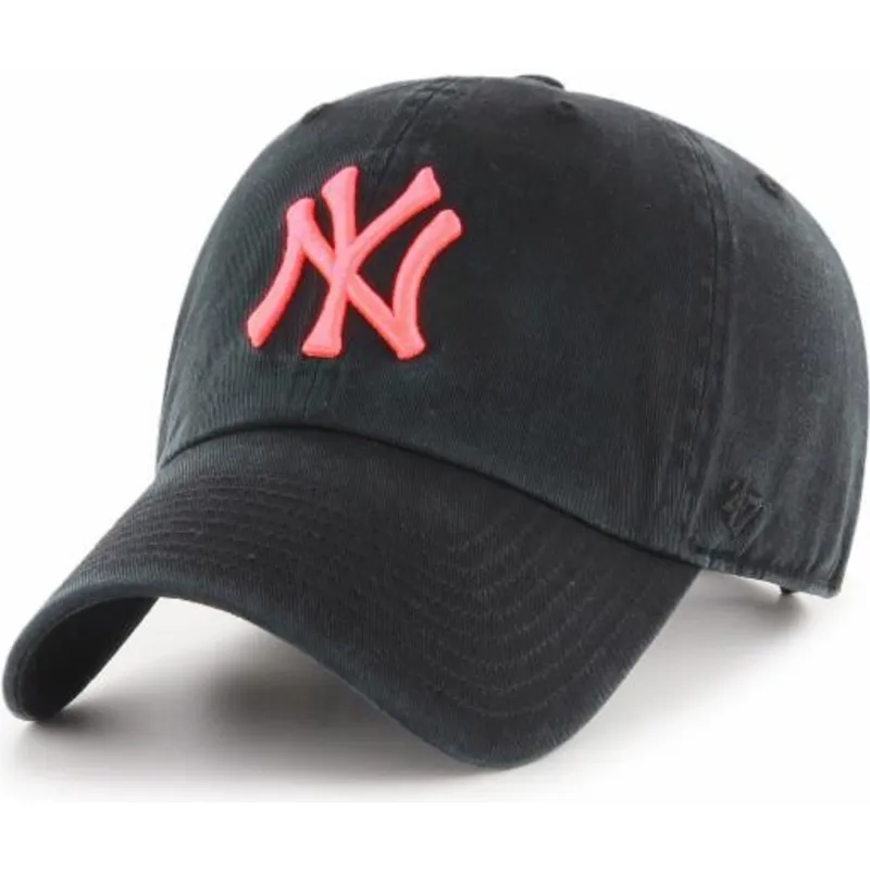 kapa-zaobljena-crna-podesiv-rosa-new-york-yankees-mlb-47-brand kapa-zaobljena-crna-podesiv-rosa-new-york-yankees-mlb-47-brand