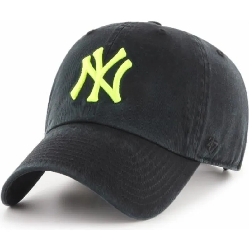 kapa-zaobljena-crna-podesiv-new-york-yankees-mlb-47-brand