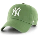 kapa-zaobljena-zelena-podesiv-helecho-new-york-yankees-mlb-47-brand
