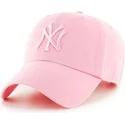 kapa-zaobljena-ruzicasta-podesiv-new-york-yankees-mlb-47-brand