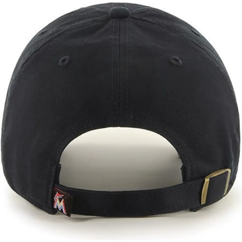 kapa-zaobljena-crna-podesiv-miami-marlins-mlb-47-brand