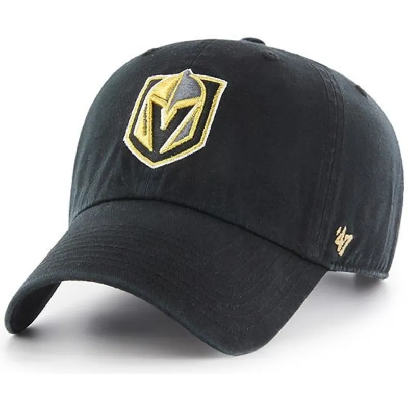 kapa-zaobljena-crna-podesiv-vegas-golden-knights-nhl-47-brand