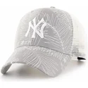 kapa-zaobljena-siva-snapback-new-york-yankees-mlb-47-brand
