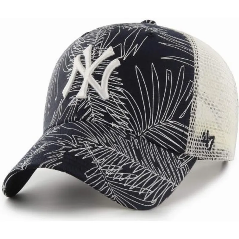 kapa-zaobljena-mornarsko-plava-snapback-new-york-yankees-mlb-47-brand