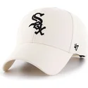 kapa-zaobljena-krem-snapback-chicago-white-sox-mlb-47-brand