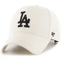 kapa-zaobljena-krem-snapback-los-angeles-dodgers-mlb-47-brand