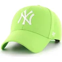kapa-zaobljena-zelena-snapback-lima-new-york-yankees-mlb-47-brand