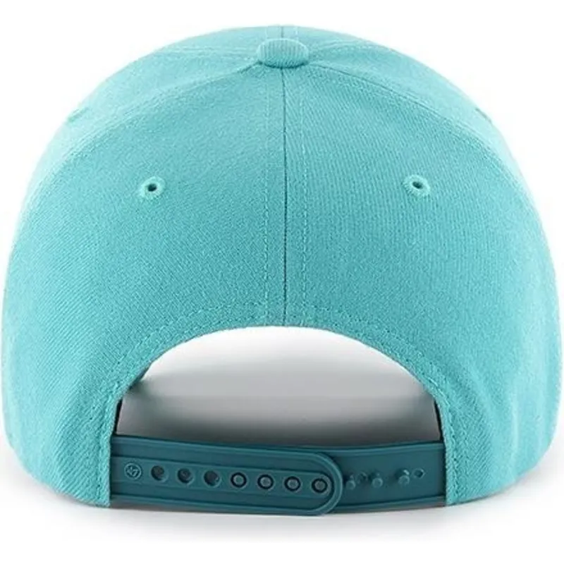 kapa-zaobljena-zelena-snapback-turquesa-new-york-yankees-mlb-47-brand