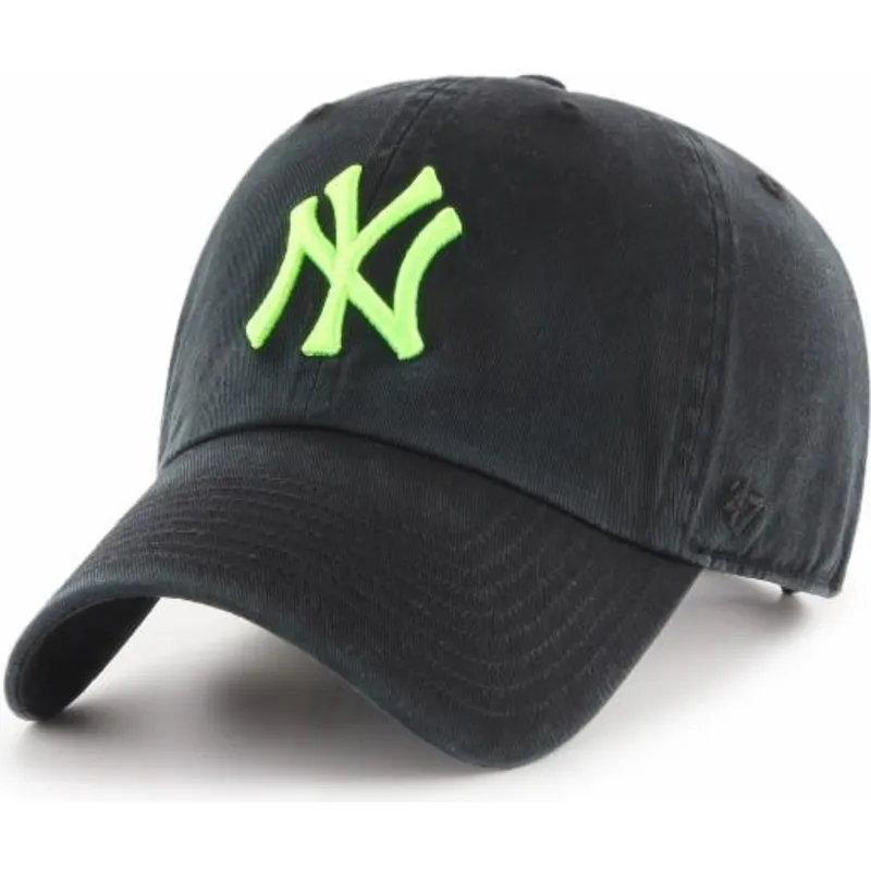 kapa-zaobljena-crna-podesiva-traka-new-york-yankees-mlb-47-brand