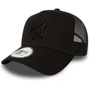 kape-zaobljena-crna-snapback-clean-a-frame-new-york-yankees-mlb-new-era