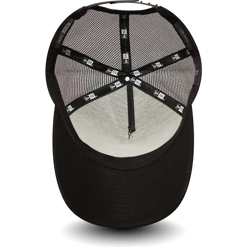 kape-zaobljena-crna-snapback-clean-a-frame-new-york-yankees-mlb-new-era