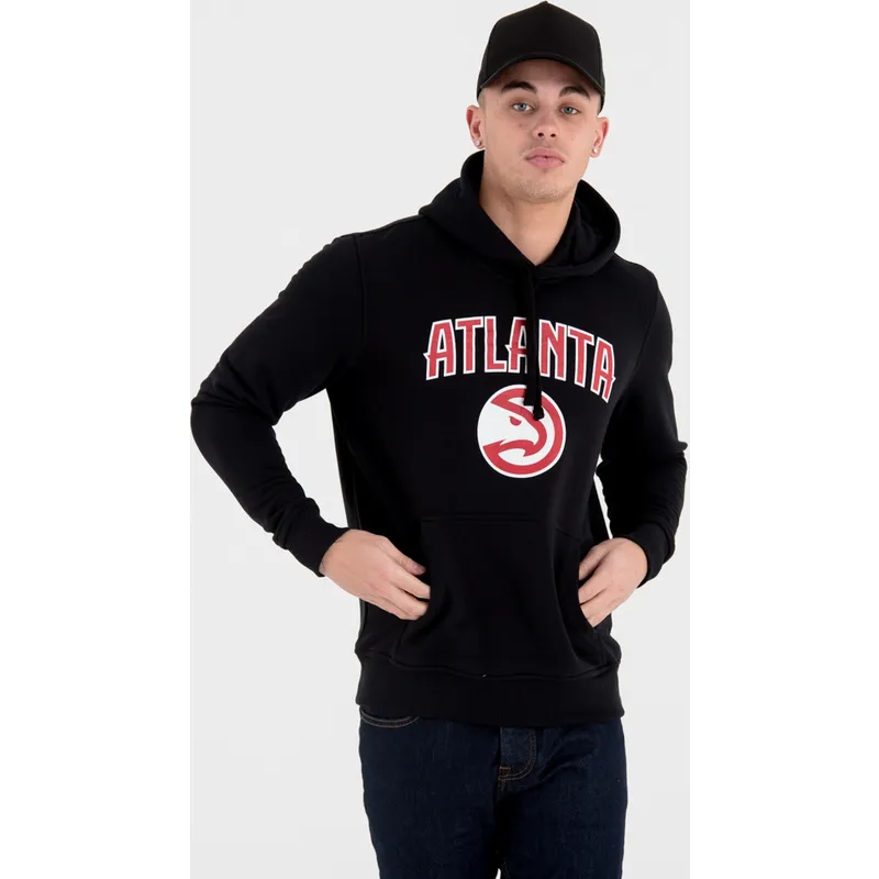 majice-s-kapuljacom-s-kapuljacom-crna-pullover-hoody-atlanta-hawks-nba-new-era