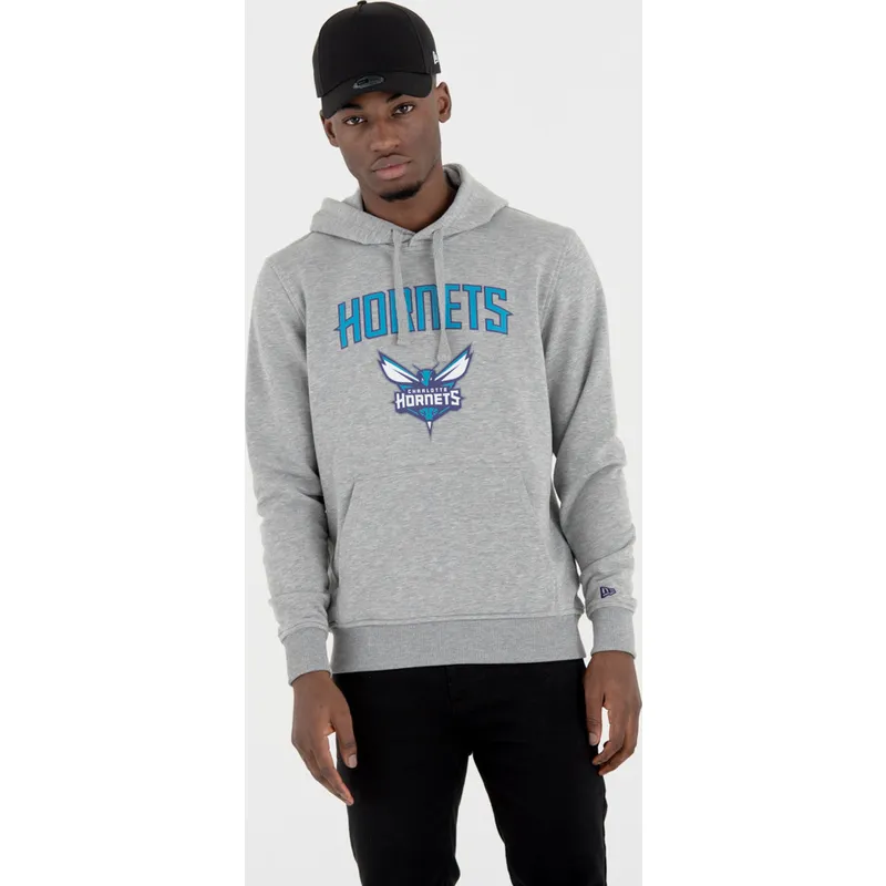 majice-s-kapuljacom-s-kapuljacom-siva-pullover-hoody-charlotte-hornets-nba-new-era