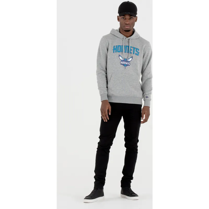 majice-s-kapuljacom-s-kapuljacom-siva-pullover-hoody-charlotte-hornets-nba-new-era